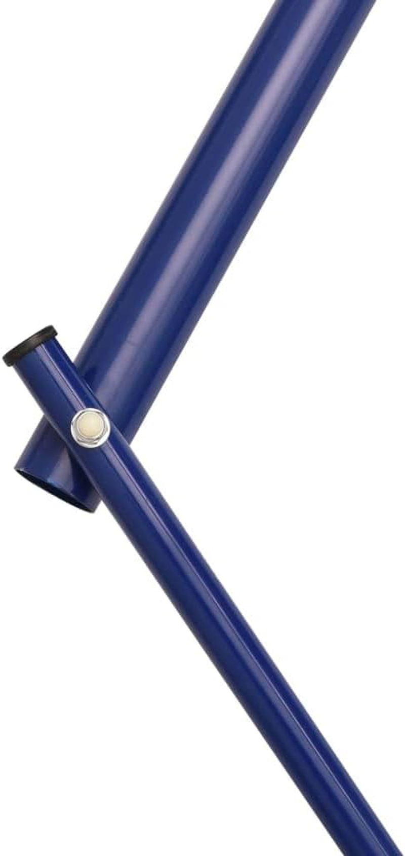 Vidaxl Outdoor Single Swing Set - Sturdy Steel Frame and Plastic Seat - Blue, Green, and Orange - Recommended for Kids 3-10 Years image number 1