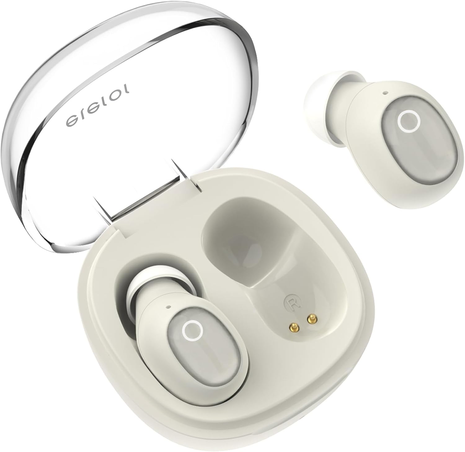 Mini Wireless Earbuds for Small Ears, Women Men, Bluetooth Earbuds for Small Ear Canals, Wireless Bluetooth Headphones for Iphone, Android Earbuds (Black)