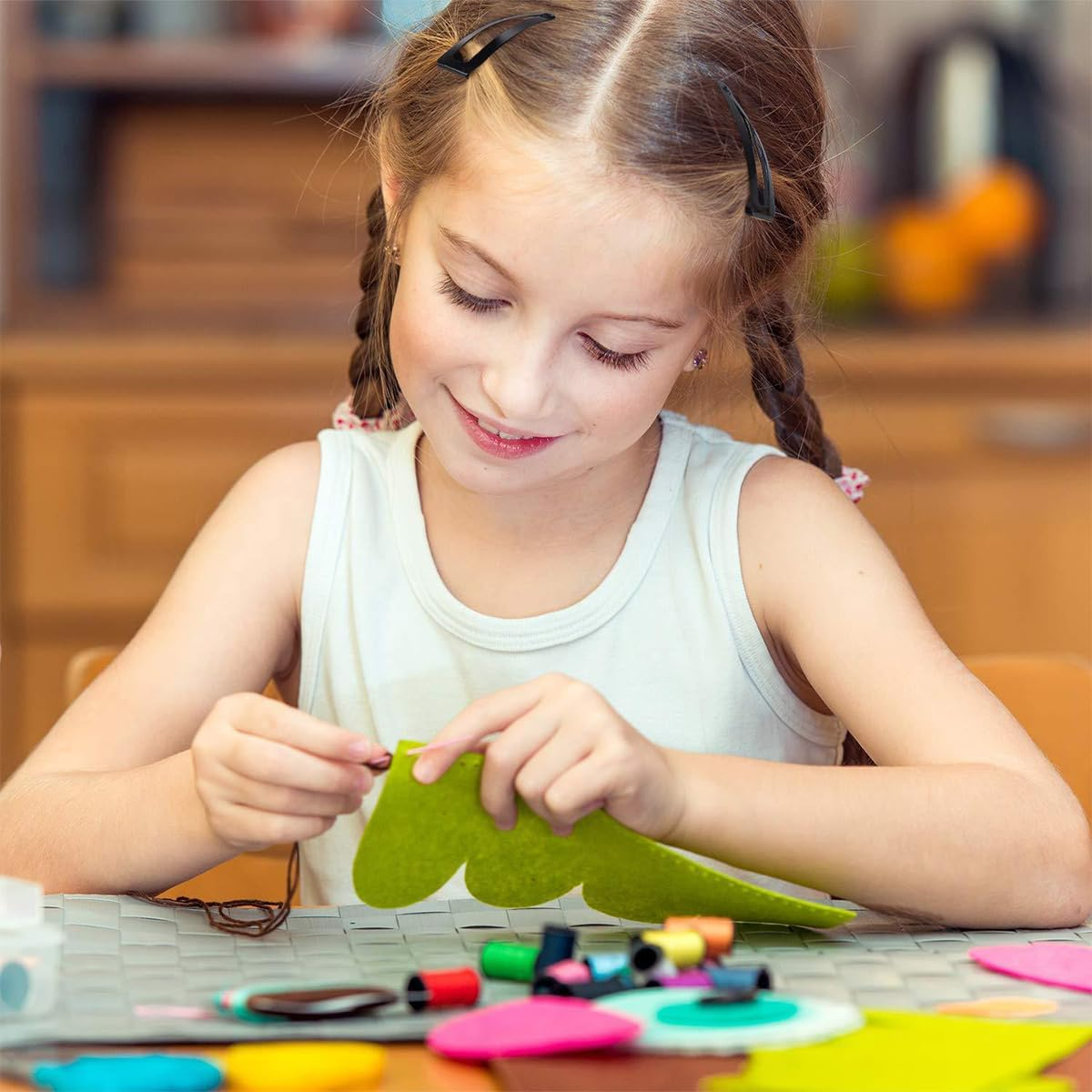 VOANZO 24 Pieces Double Grip Hair Barrettes Snap Hair Clips Metal Hair Grips Accessories Women Hair Barrettes for Hair Making Salon Supplies (Black) image number 2