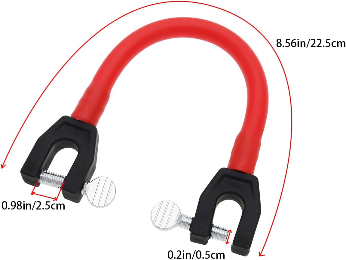 LT Easiyl Ski Connector Ski Wedge Aid Snowboard Connector Snowboard Tip Connector Red Ski Tip Connection for Ski Lovers Trainer Beginners image number 4