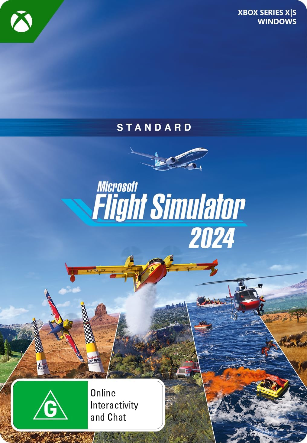 Microsoft Flight Simulator 2024 Standard - Xbox Series X|S & Windows [Digital Code]