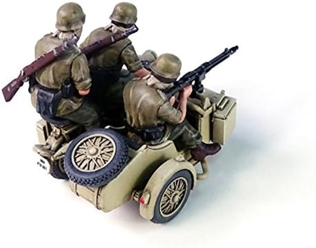 German Motorcycle R75 with Sidecar (DAK) (1:56Th Scale / 28Mm) image number 4