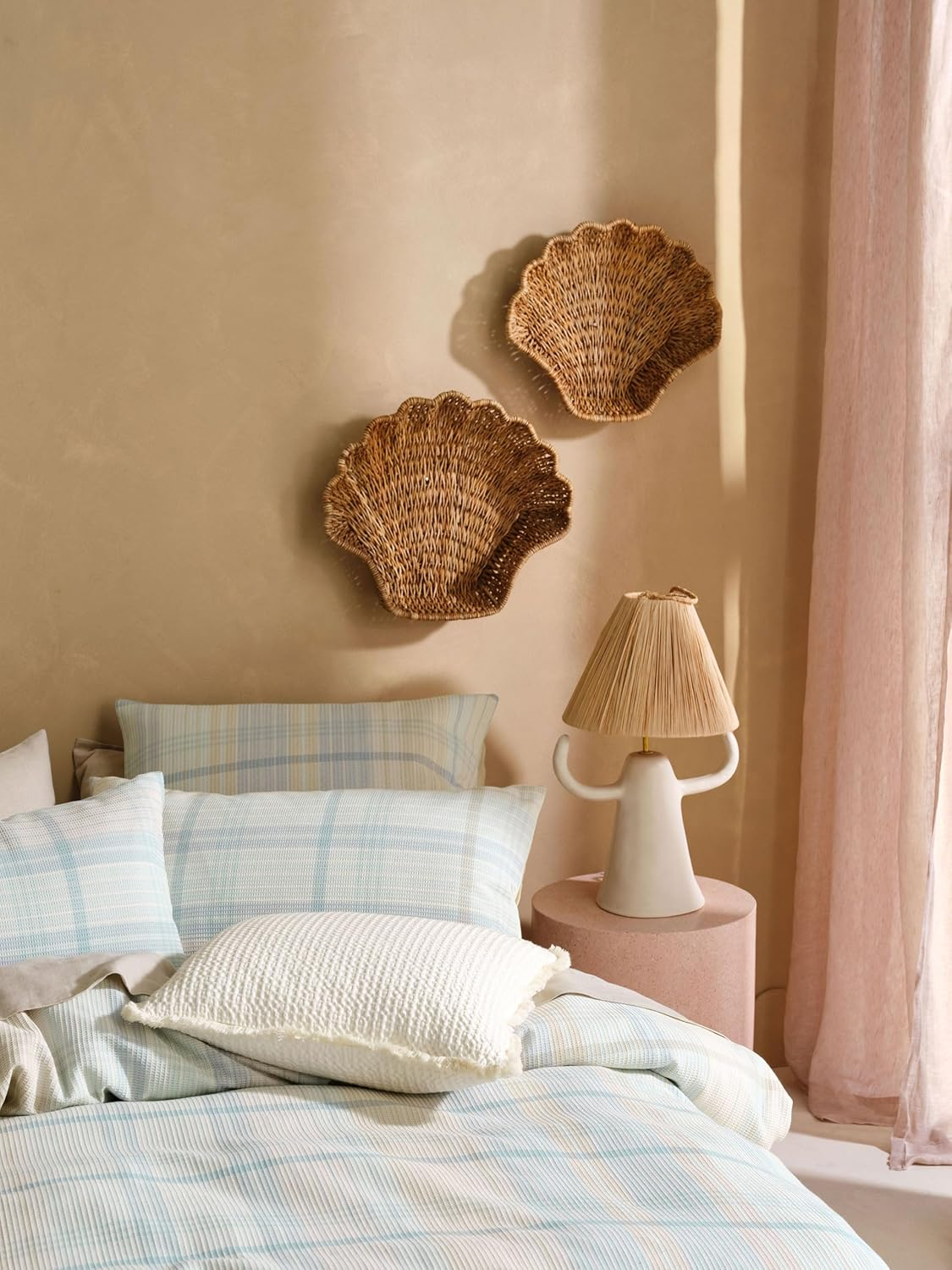 Linen House Geena Sky Quilt Cover Set, Super King Bed image number 3