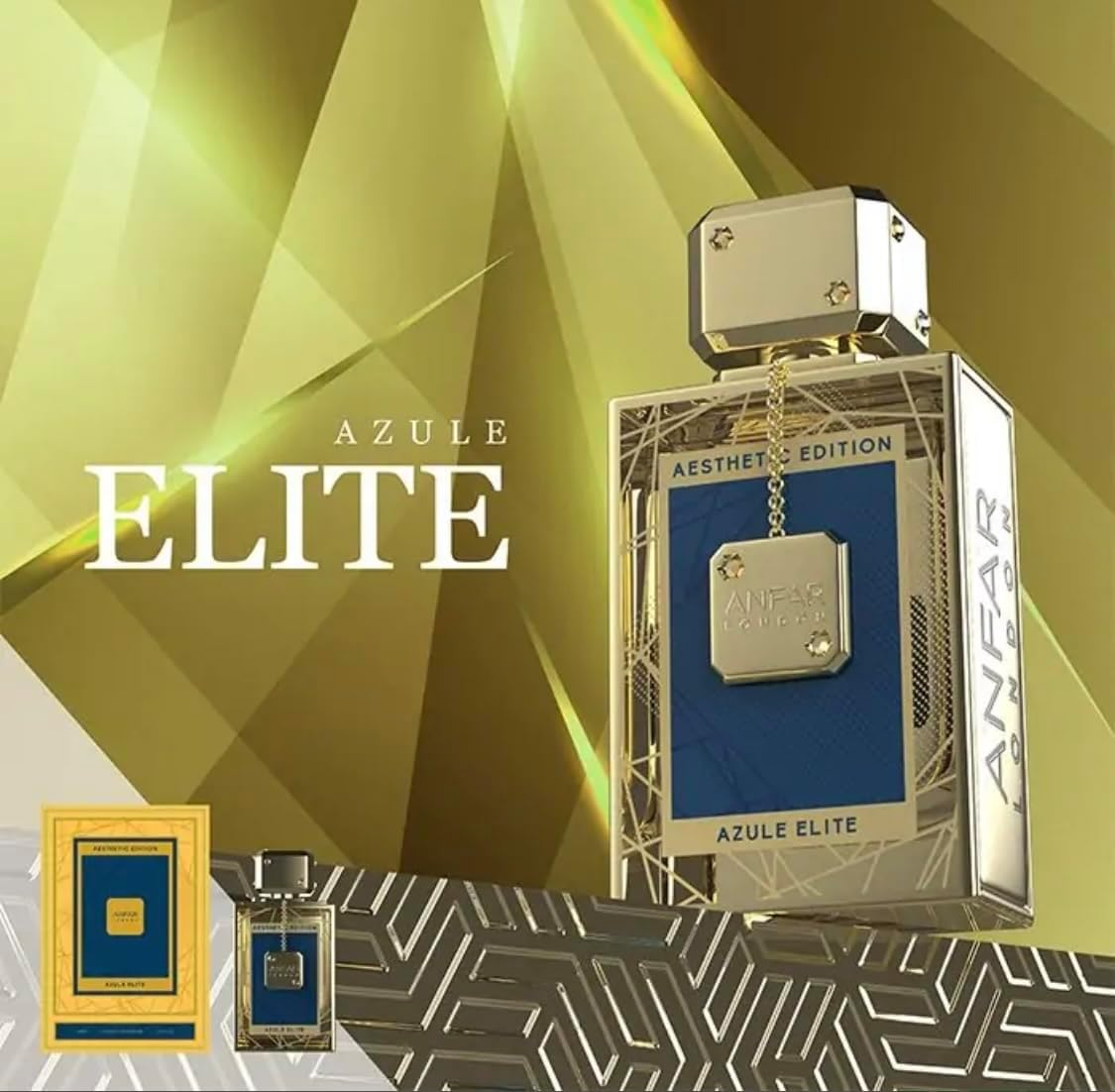 Anfar London - Azule Elite by Anfar for Men - 3.4 Oz Extrait De Parfum Spray image number 1