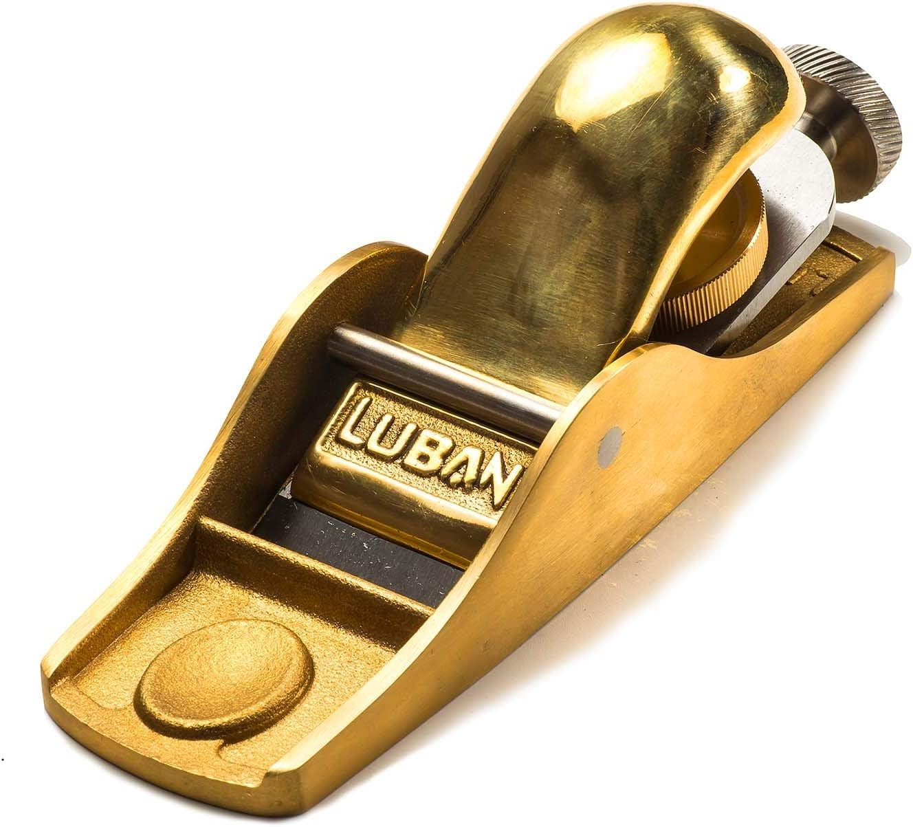 Luban Bronze Knuckle Cap Apron Hand Plane 12 Degree Bed Angle