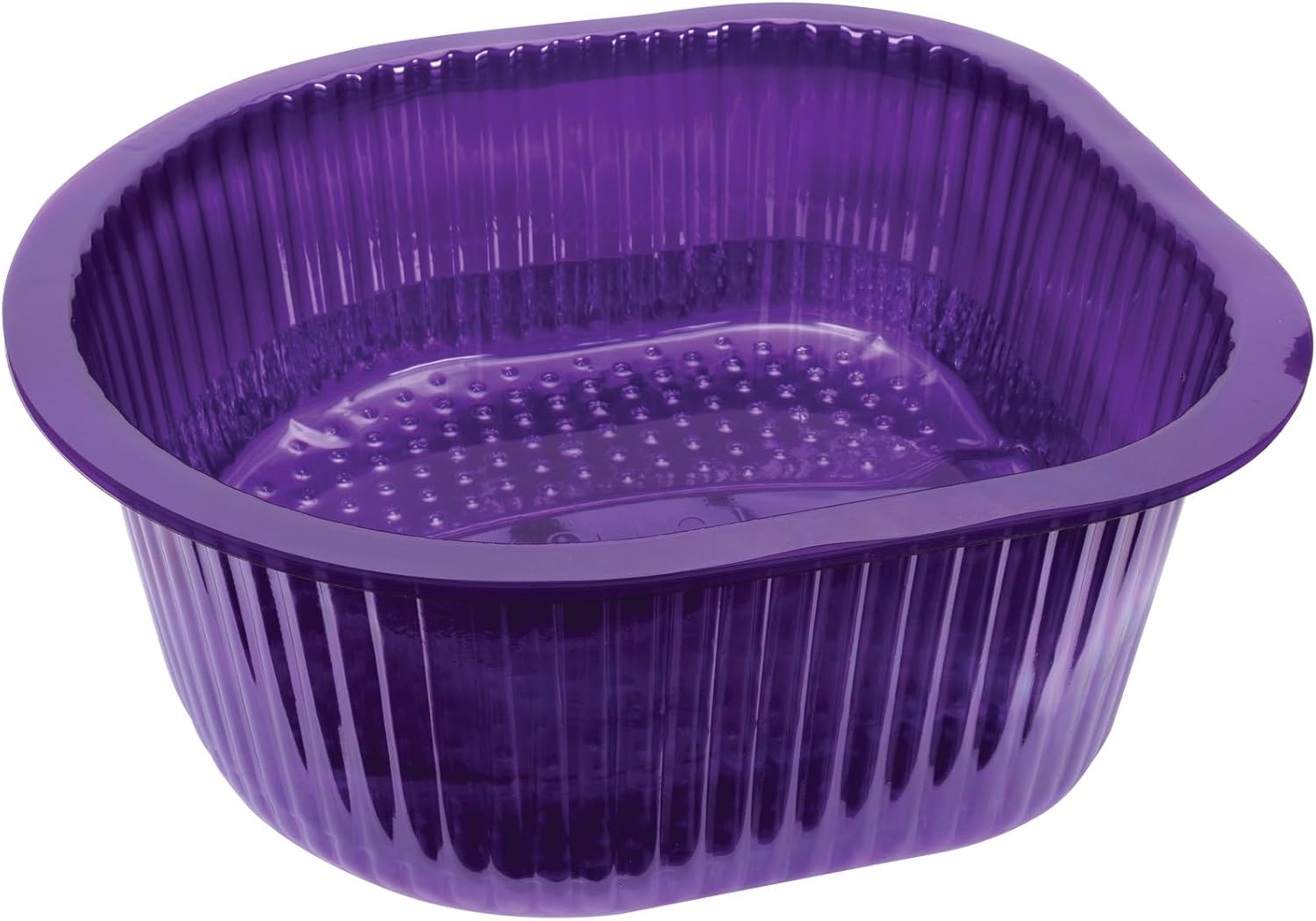 Forpro Universal Pedi Bath Liners - 50% THICKER - Fit Footsie Bath plus Foot Bath, Disposable Pedicure Foot Tub Liners for Foot Spa Basins & Foot Bath Soaks, Purple, 100-Count
