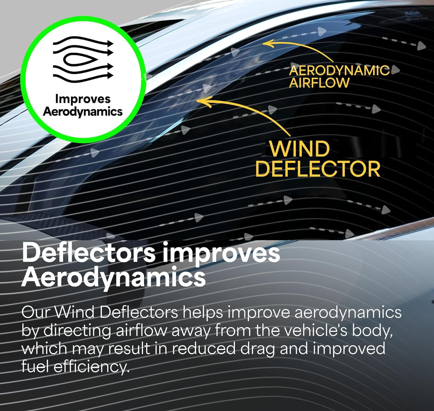 Vent Window Visors for Subaru for Outback 2021 2021 2023 2024 Deflectors Vent Rain Guards Side Window Wind Deflectors image number 6