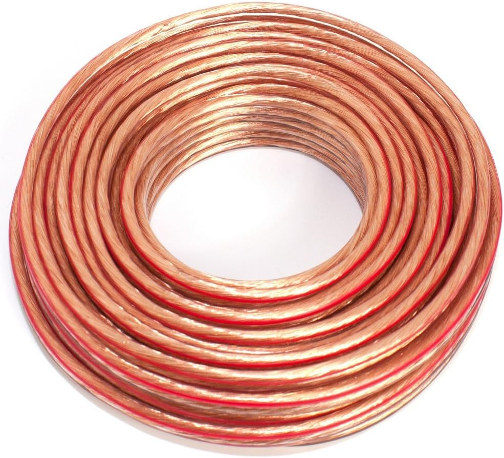 Speaker Cable 2 X 2.50 Mm&sup2; 10 M Black CCA Audio Cable Speaker Cable image number 6