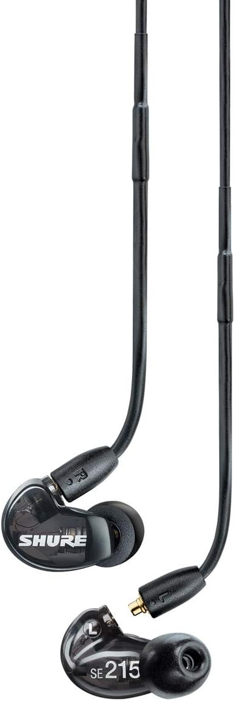 Shure AONIC 215 Wired Sound Isolating Earbuds, Black image number 4