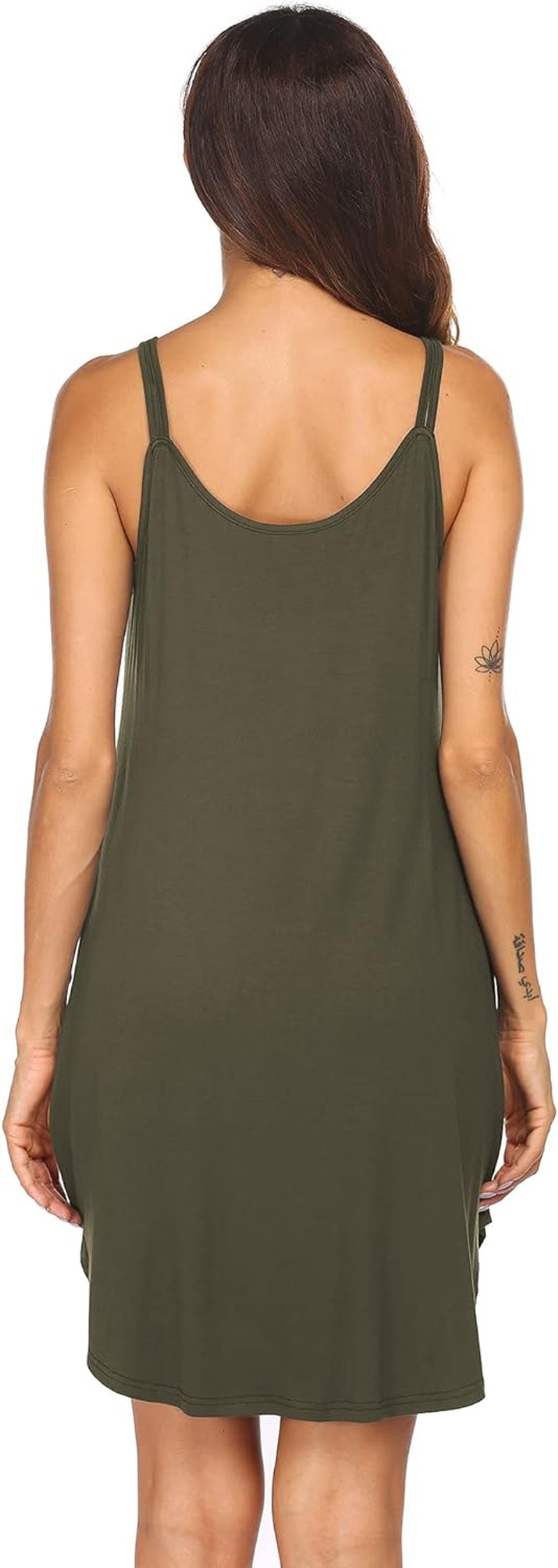 Ekouaer Nursing Nightgown Women'S Maternity Dress Button down Nightdress Sleeveless Breastfeeding Sleepwear Hospital Gown