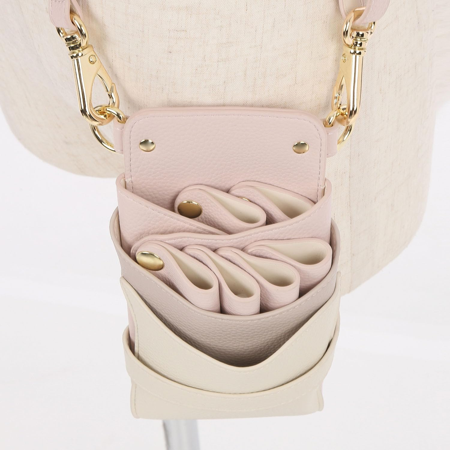 Dees Product Scissor Case Siena S-402 Pink Gurege Mix image number 1