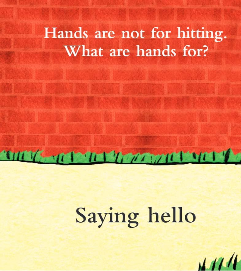 Hands Are Not for Hitting Board Book image number 1