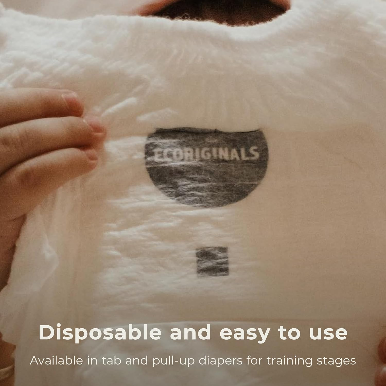 Ecoriginals - 96 Eco Walker Pull up - Nappy Pants Size 5 with 100% Plant-Based Layers, Disposable Pull Ups & Hypoallergenic Baby Essentials for Toddlers - Secure Fit Nappies (12-18Kg), 16X6 Packs image number 5