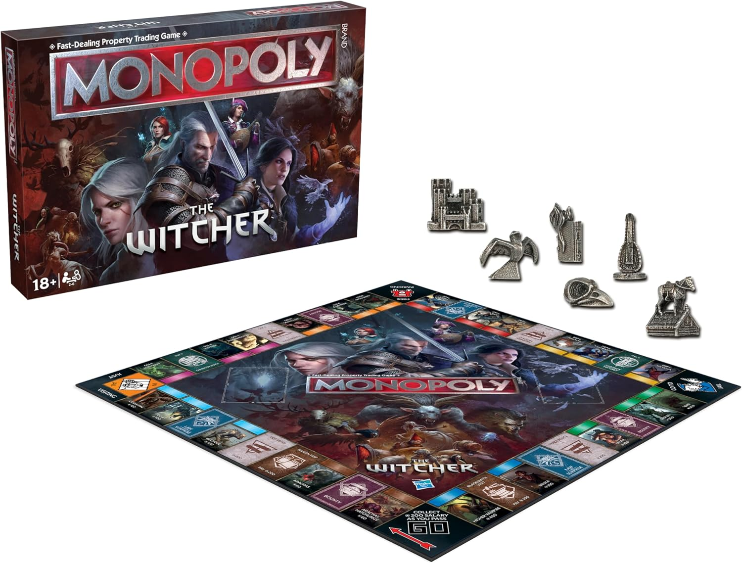 Monopoly the Witcher Board Game image number 3