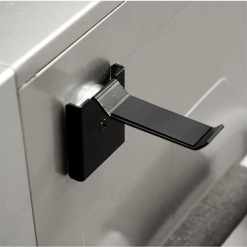 NBROS NB-HSTA02SM [Audiostation Series] Magnetic Fixed Type Headphone Stand [Steel/Black] image number 3