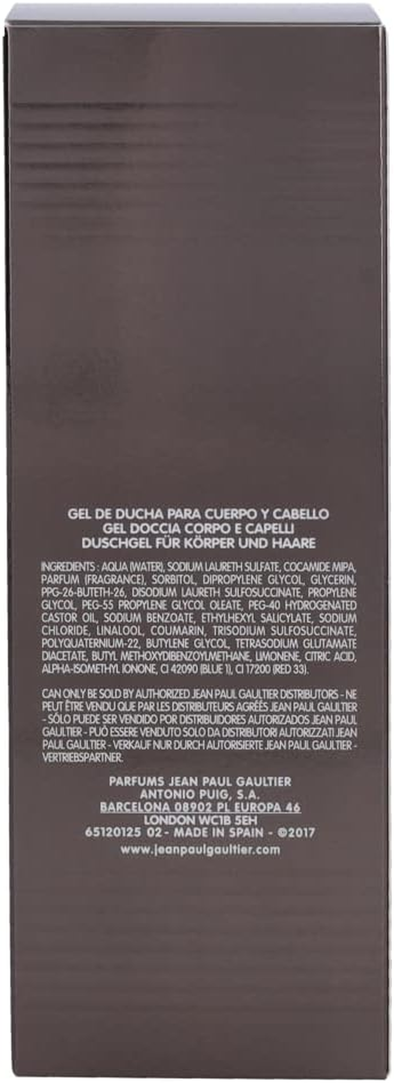 Jean Paul Gaultier Le Male All-Over Shower Gel 200Ml