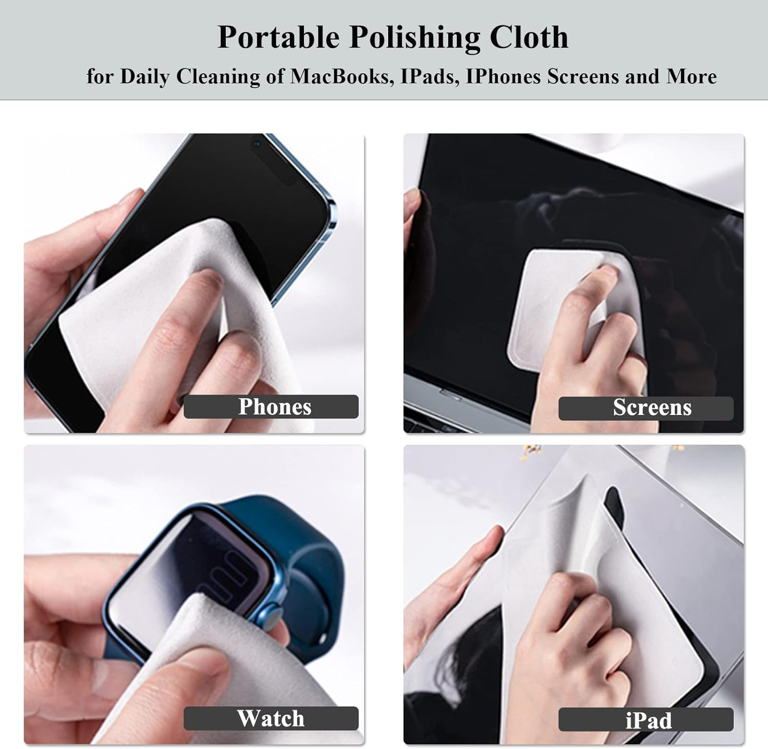 Eoocoo Case Compatible with Macbook Air 13 Inch 2026-2022 M4 M3 M2 A3240 A3113 A2681, Hard Shell Case + Keyboard Cover + Polishing Cloth + Screen Protector for Mac Air 13.6 Inch, Black image number 3