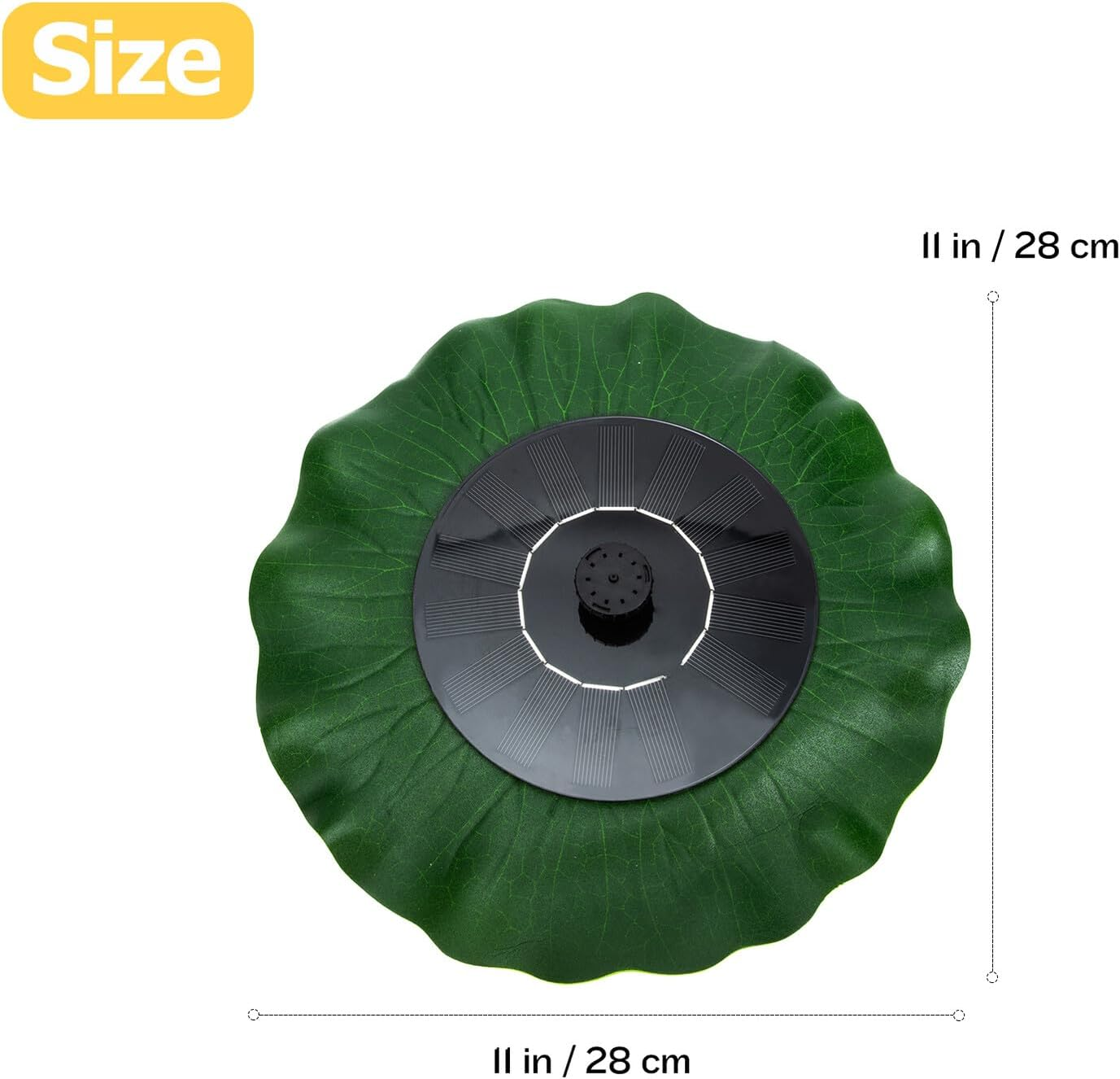 Solar Fountain Outdoor Lotus Leaf Floating Water Fountain Solar Powered Pump for Garden Ponds Energy-Saving Design image number 1