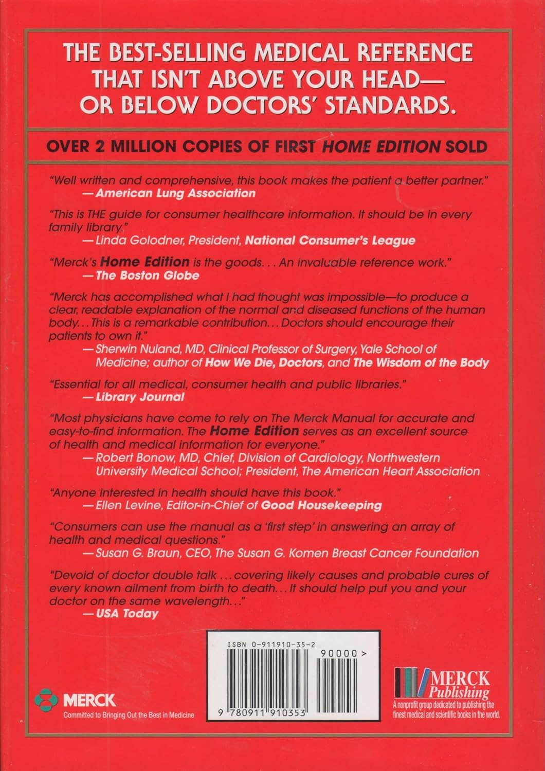 The Merck Manual of Medical Information