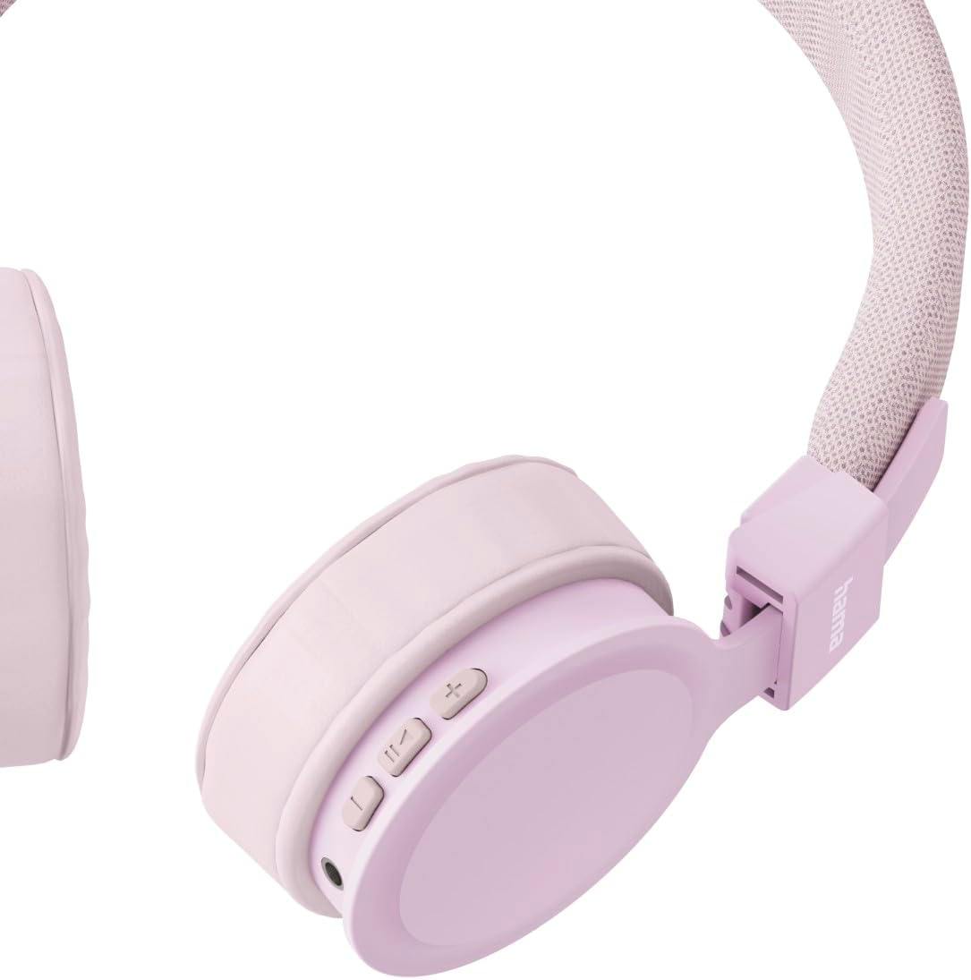 Hama, Freedom Lit III Bluetooth Headphones, On-Ear, Foldable, with Microphone, Rose image number 1