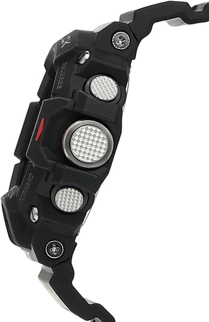 Casio Men'S G-Shock Rangeman Triple Sensor Direction Solar Power Watch, Black Dial, Black Band image number 3