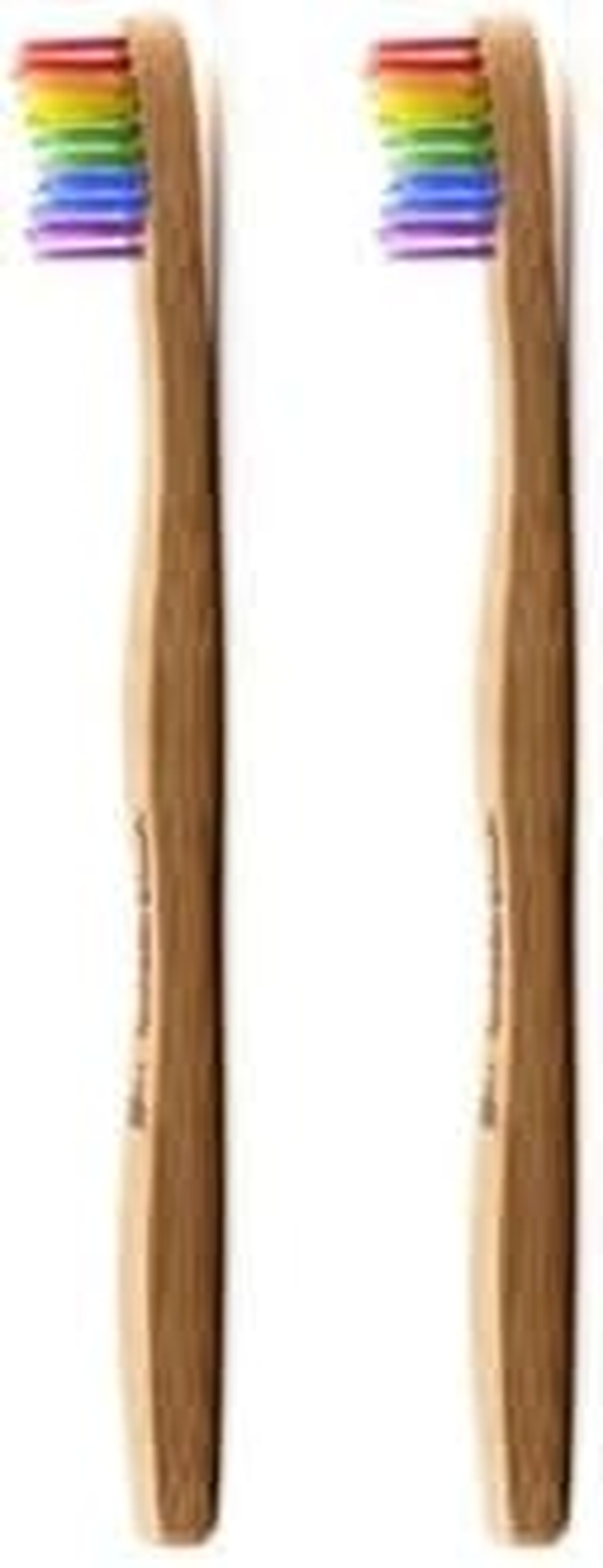 Humble Co BAMBOO TOOTH BRUSH-KIDS RAINBOW- ULTRA SOFT, 2600 Gram (Pack of 2)