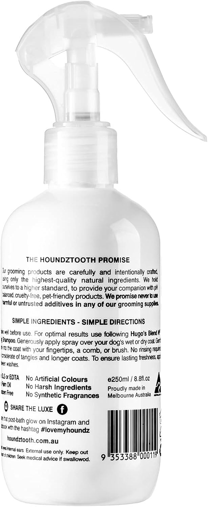 Hugo&rsquo;S Blend No.1 Goat Milk Groom Spray image number 4