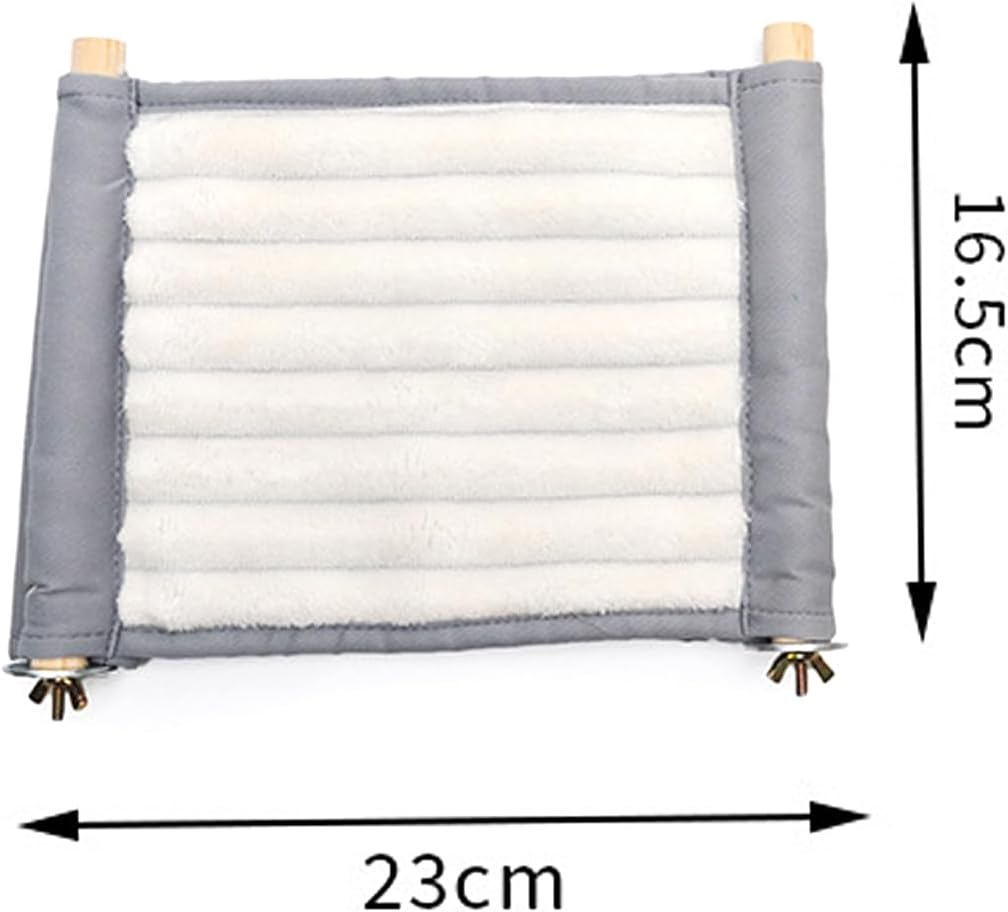 Namvo Double Parrot Hammock Bird Nest for Budgie Cockatiels Finches Hamster Gerbil