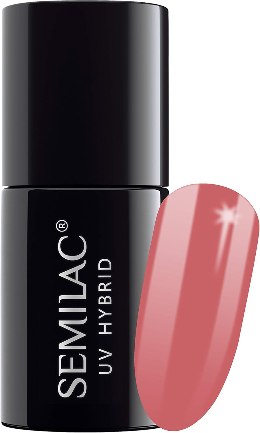 Semilac Tastes of Fall Collection UV Nail Polish Hybrid 402 Spicy Pumpkin 7 Ml