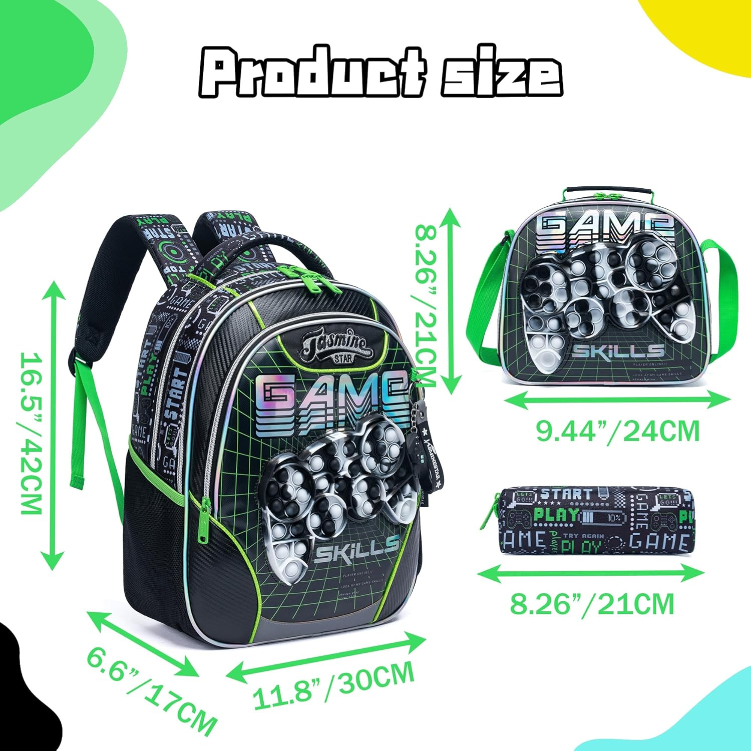 Meetbelify Backpack for Girls Elementary Preschool Kids Lunch Box for School image number 1