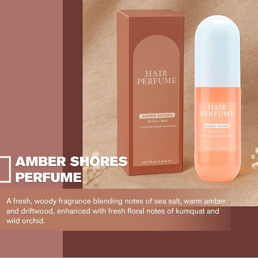 2PCS Tart Cherry Hair Perfume for Women Eau De Parfum Freshen Hair Body & Pillows Body Mist Long-Lasting Fragrance Body Spray image number 5