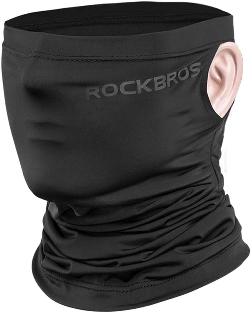 ROCKBROS UV Protection Cooling Neck Gaiter Face Mask Bandana UPF50+ Sun Protection Fishing Cycling Cool Neck Gaiter