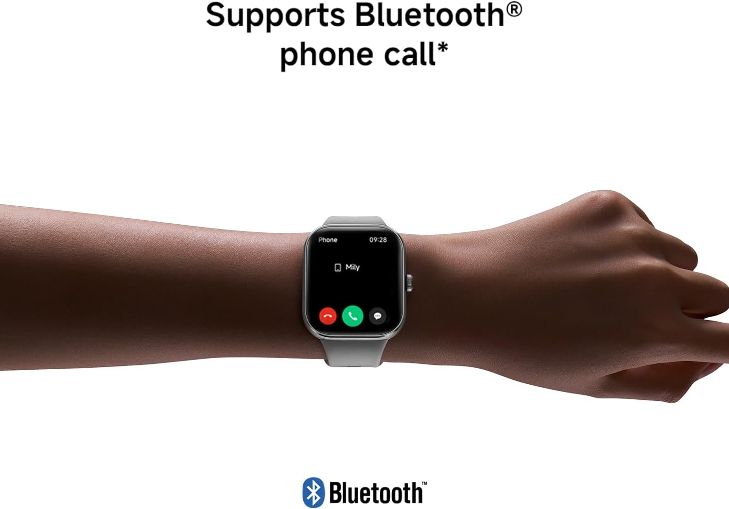 Xiaomi Redmi Watch 5 Smartwatch, Sports Fitness Tracker,2.07 AMOLED, 24 Days Battery Life, Bluetooth Calling, 150+Sports Mode, Heart Rate, Sleep Tracking, 5ATM, GPS, Android&trade; & Ios, Black image number 2