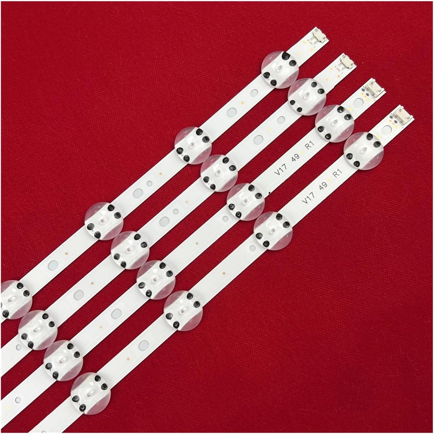 5Set=20Pcs LED Backlight Strip for L-G 49UV340C 49UJ6525 49UJ6585 49UJ6565 49UJ651V 49UJ670V 49UJ701V V17 49 R1 L1 ART3 2862 2863 image number 4