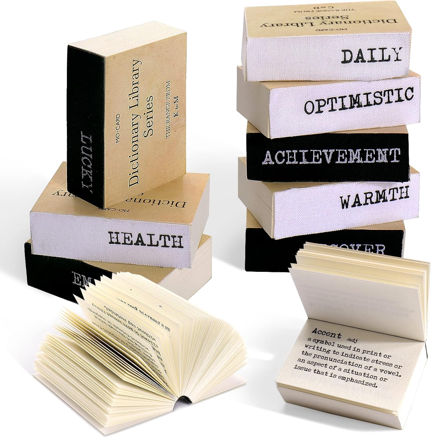 800Pcs Vintage Scrapbook Paper, Mini Dictionary Scrapbooking Paper for Journaling Supplies, Decorative Craft Paper for Junk Journal