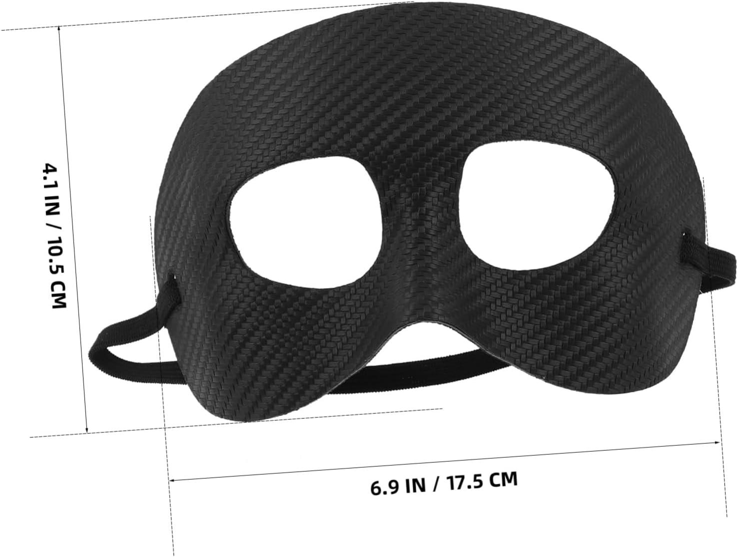 CLISPEED for Broken Nose Lightweight Sports for Men Black for Football and Basketball Breathable Design for Comfort Competitive Sports image number 6