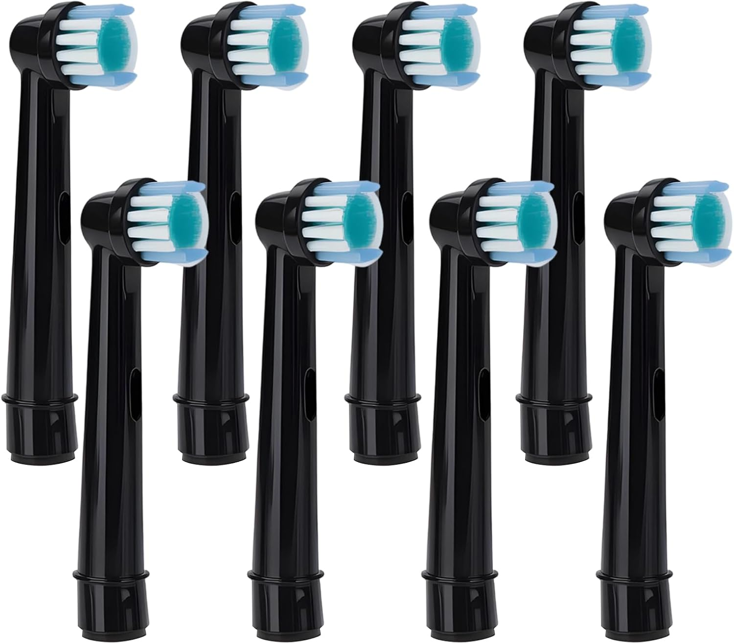 8-Pack Replacement Toothbrush Heads Compatible with Oral B Toothbrush and Vitality Plus、Pro 100 300 2000 2500X, Electric Toothbrush Heads for Deep Cleaning and Plaque Removal image number 2