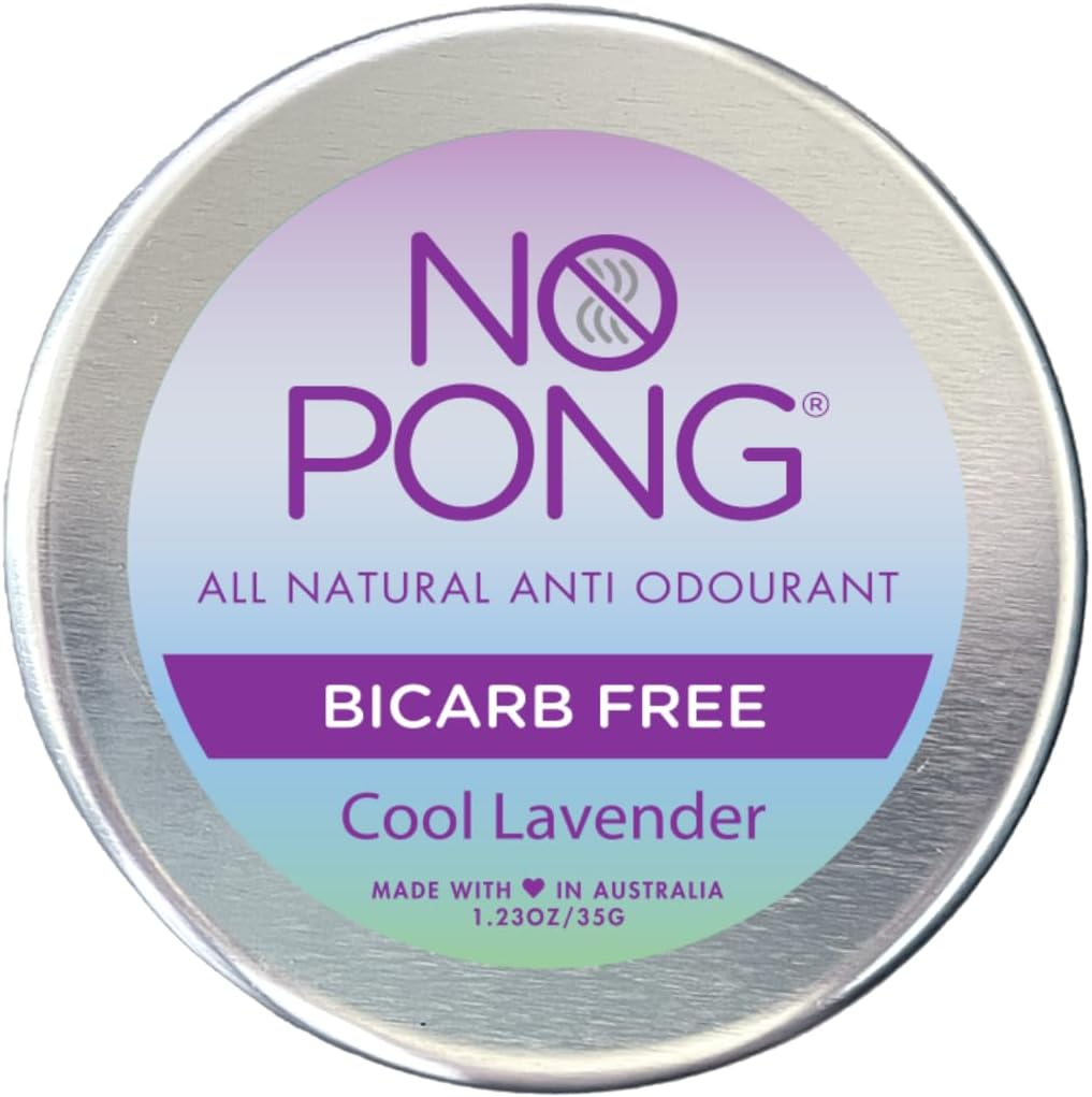 No Pong Cool Lavender Bicarb Free 35G - Natural Deodorant for Sensitive Skin - Bicarb Free, Australian Made, Zero Plastic image number 2