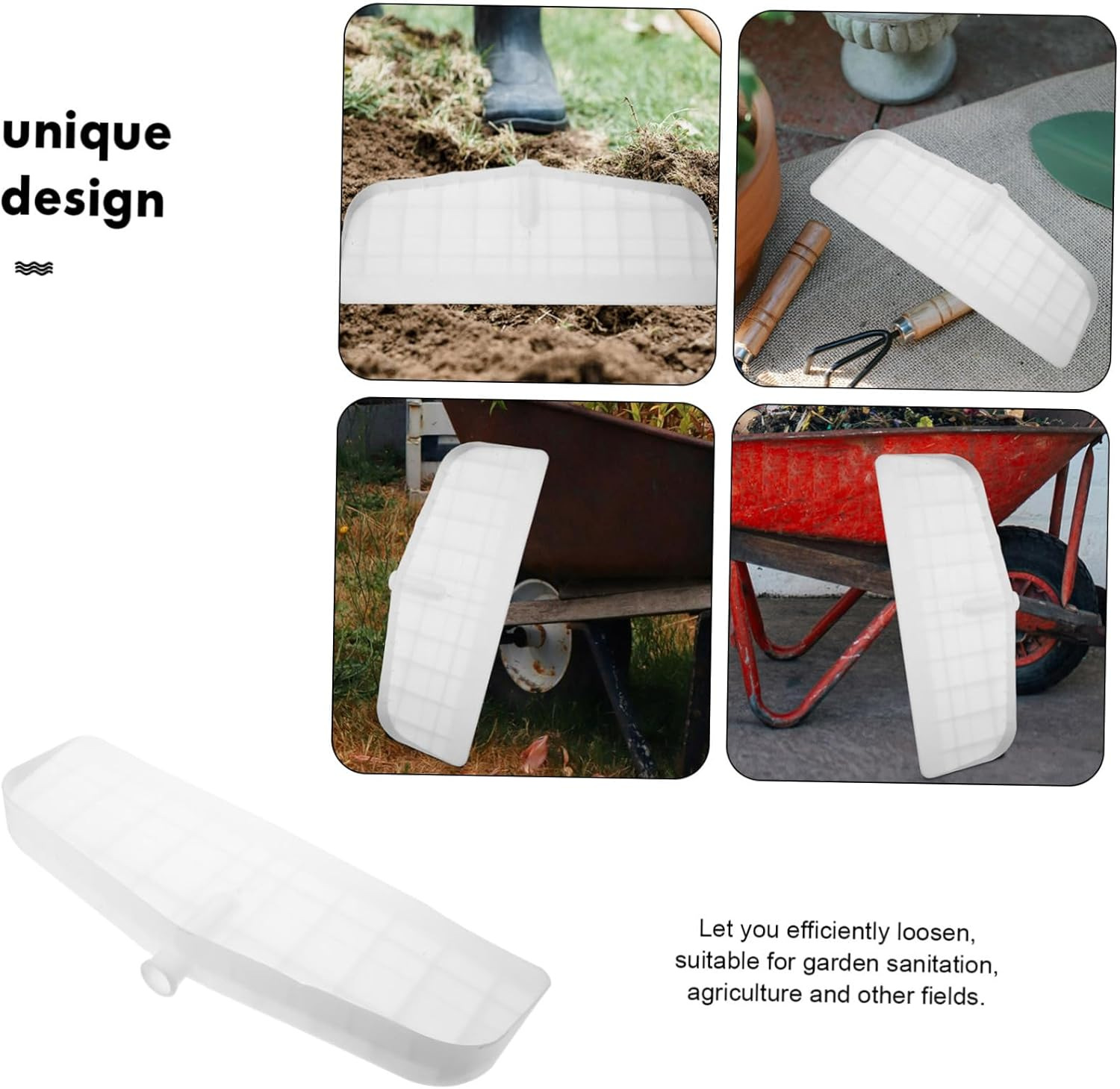 Garden Rake Snow-Removing Shovel Heavy Duty Leaf Rake for Lawns for Gardening Australian Farming Equipment image number 2