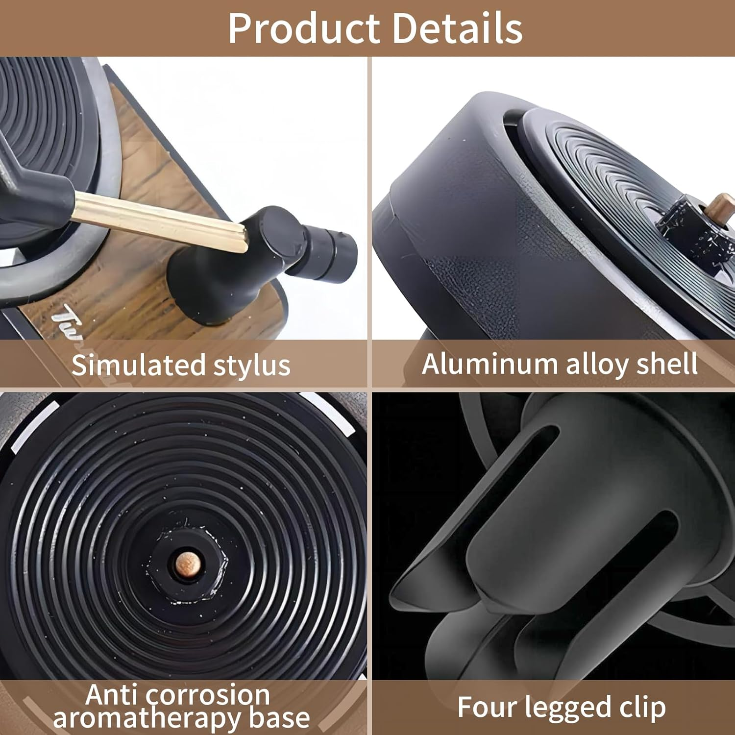 12 PCS Car Air Fresheners for Taylor'S Album, Car Air Fresheners with Record Play Vent Clip for Gift, Car Player Air Diffuser, Turntable Air Freshener Album Cover, Freshener Set for Car Accessories image number 4