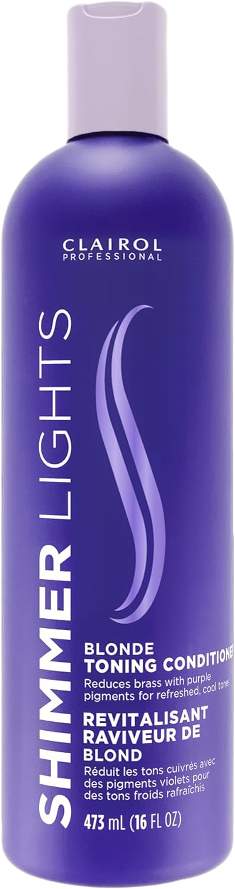 Shimmer Lights Blonde and Silver Conditioner by Clairol for Unisex - 16 Oz Conditioner image number 4