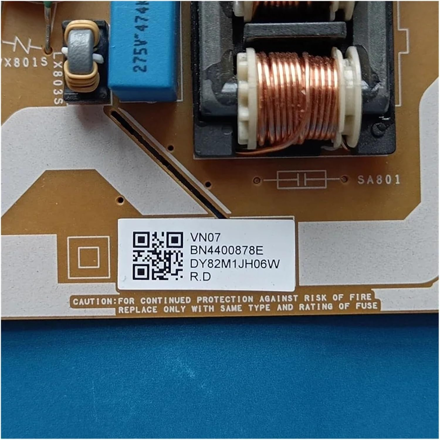 Replacement TV BN44-00878E Power Strip L65E7NR NSM PSLF215E10A BN4400878E, TV Replacement Part image number 4