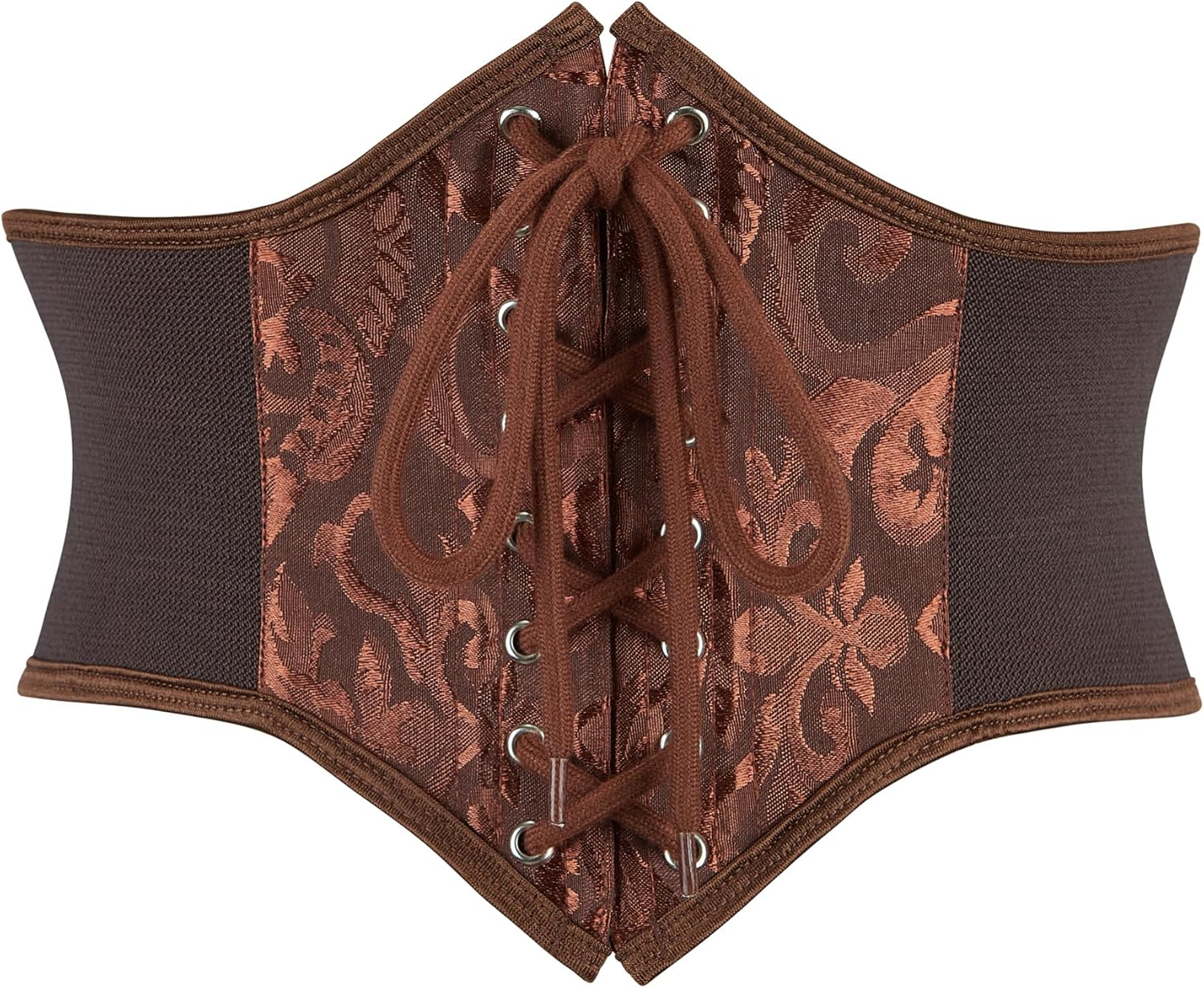 Alivila.Y Fashion Corset Women'S Faux Leather Underbust Waist Belt Corset image number 4