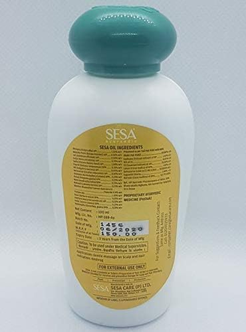 Sesa Oil (For Long Beautiful and Nourished Hair) 90Ml image number 3