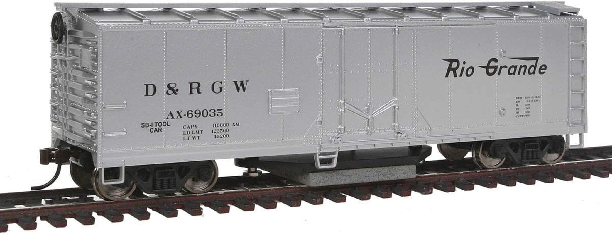 Walthers Trainline 40' Plug-Door Track Cleaning Boxcar New Haven 36833 image number 1