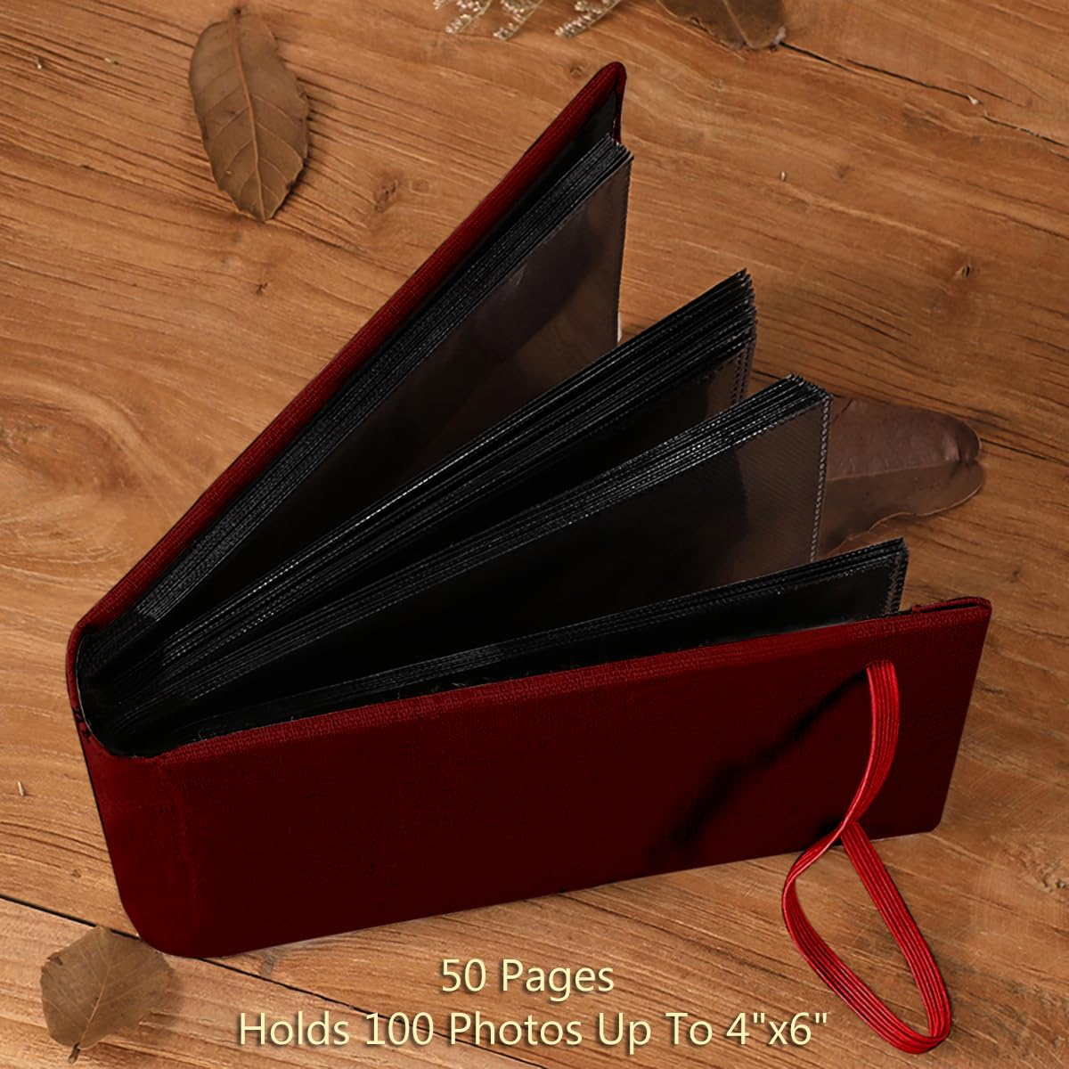 4X6 Photo Album, Linen Cover Picture Book | Memory Book for Wedding, Family, Baby, Holiday, Preserve and Display Memories image number 6