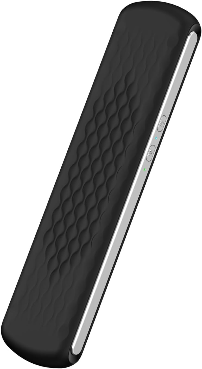 Pillow Speaker Bone Conduction Stereo, Mini Portable Bluetooth Sleep Headphones for Deep Sleeping, Insomnia White Noise Machine for Side Sleepers-Black image number 2