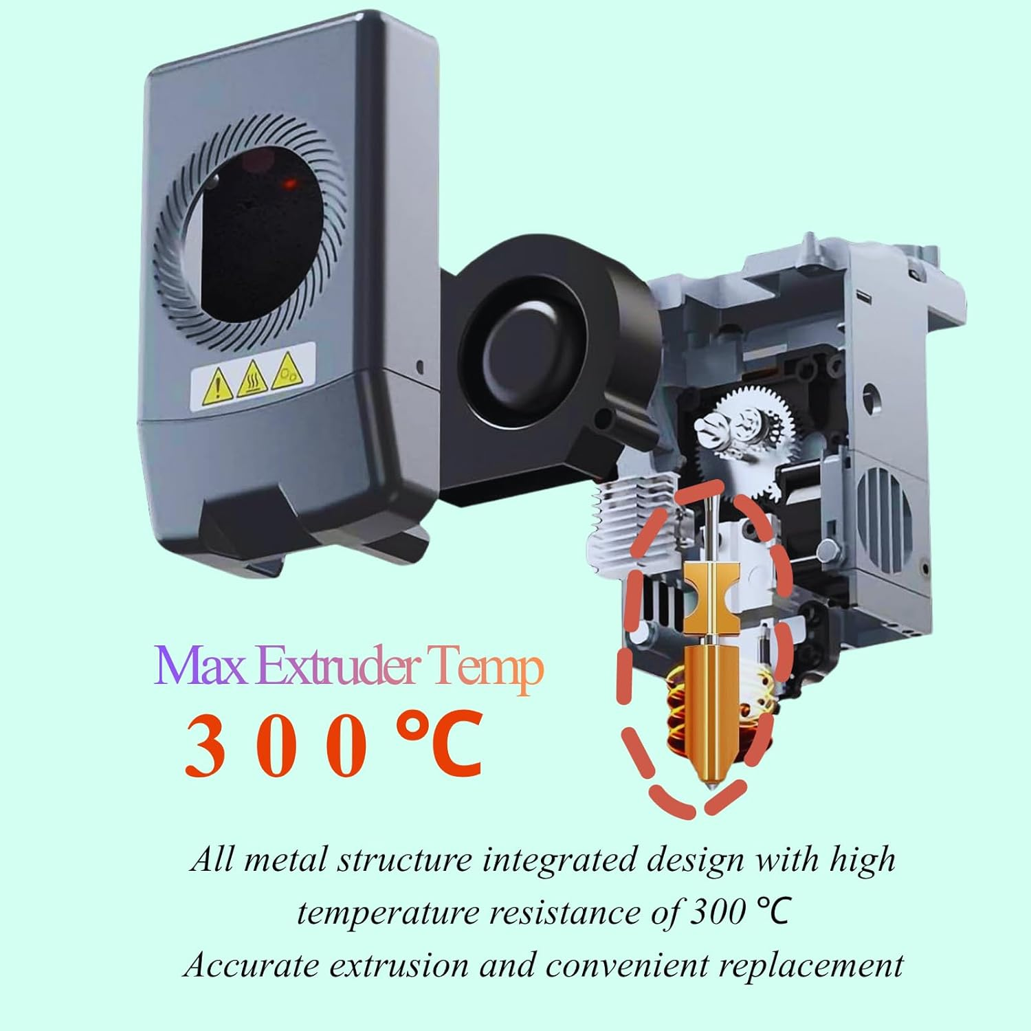 AD5X Nozzle for Flashforge AD5X Accessories for Flashforge 5X Nozzle 0.4 Quick Detachable High Flow Fast Printing, 2Xsilicone Caps and 2Xnozzle Brushes,0.4Mm+0.6Mm image number 2