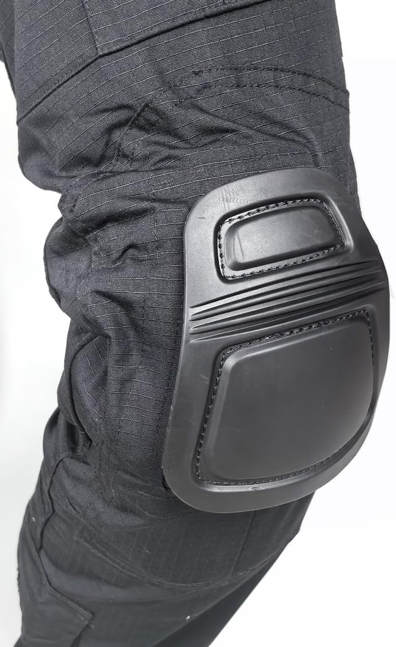 H World Shopping Military Army Tactical Airsoft Paintball Shooting Pants Combat Men Pants with Knee Pads BK image number 5