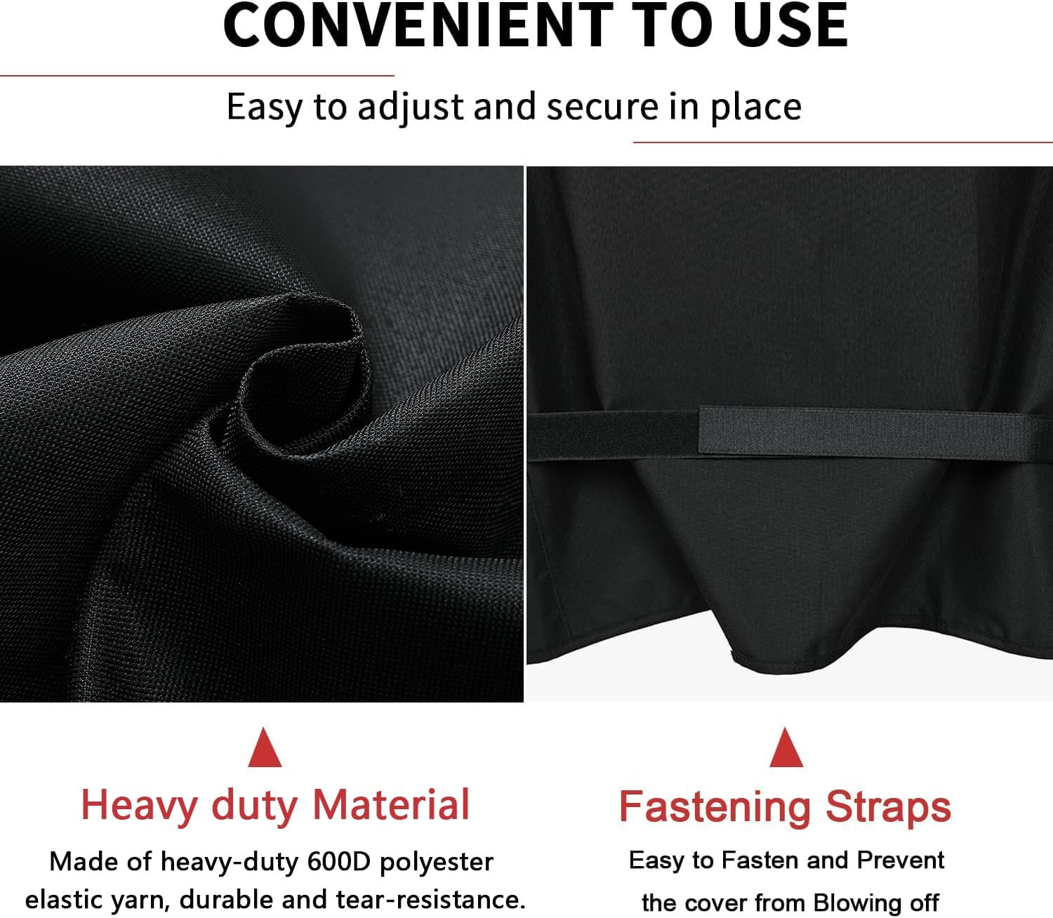 Grill Cover for Masterbuilt Gravity Series 560/800 Grills, Heavy Duty Waterproof Grill Cover for Masterbuilt Smoker Grills image number 5